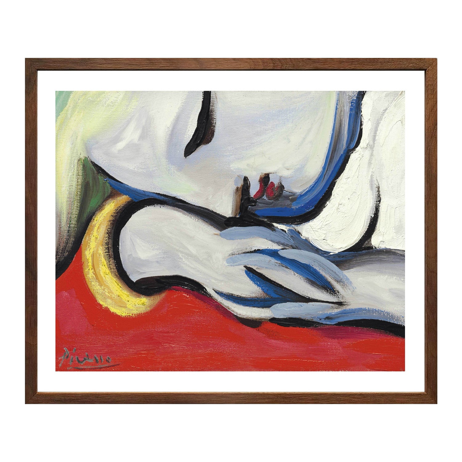 Pablo Picasso Wall Art The Rest Poster Framed Art