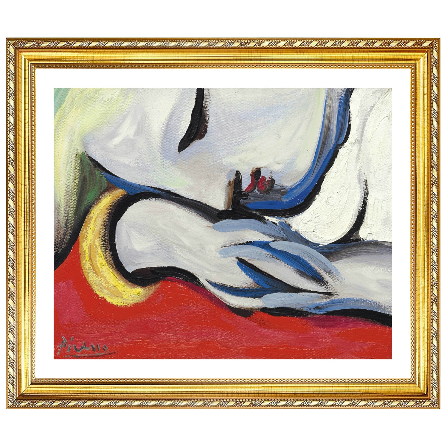 Pablo Picasso Wall Art The Rest Poster Framed Art