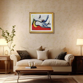 Pablo Picasso Wall Art The Rest Poster Framed Art