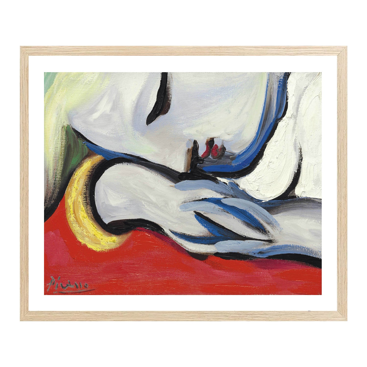 Pablo Picasso Wall Art The Rest Poster Framed Art