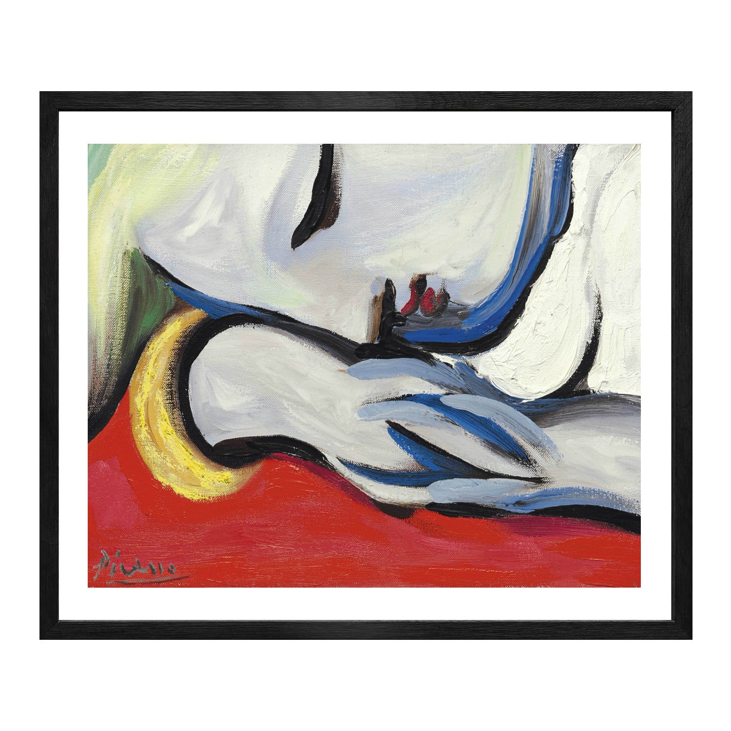 Pablo Picasso Wall Art The Rest Poster Framed Art