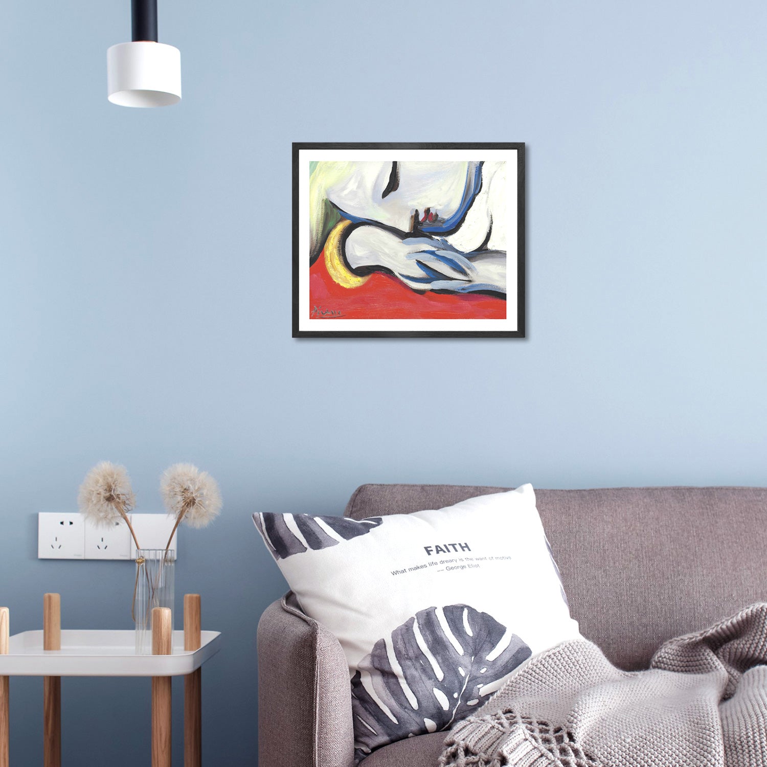 Pablo Picasso Wall Art The Rest Poster Framed Art