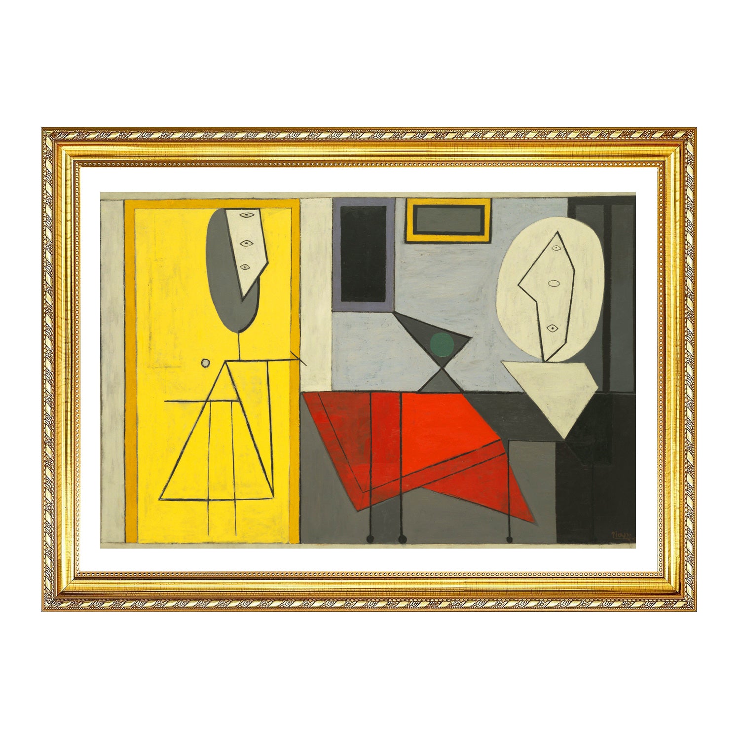 Pablo Picasso Wall Art The Studio Poster Framed Art