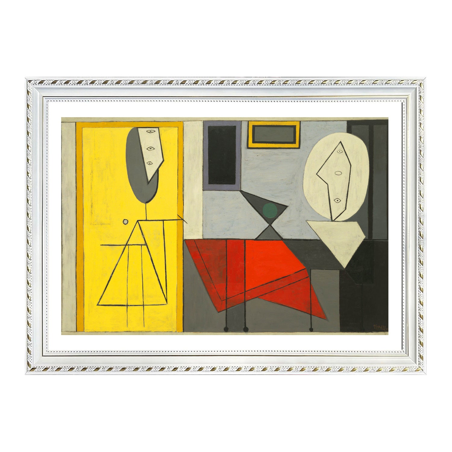 Pablo Picasso Wall Art The Studio Poster Framed Art
