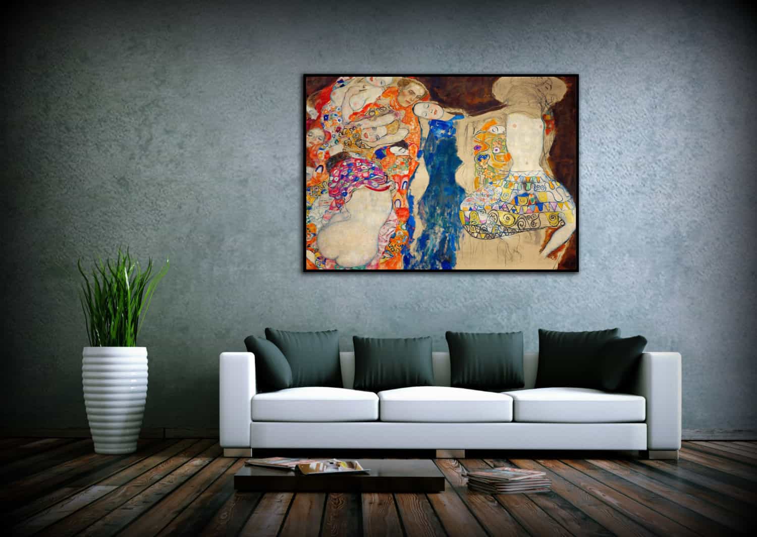 The Bride Canvas Art