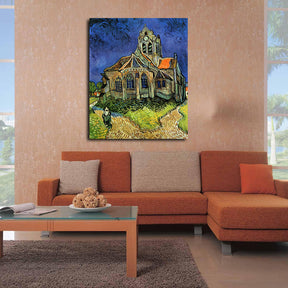 The Church at Auvers Canvas Art