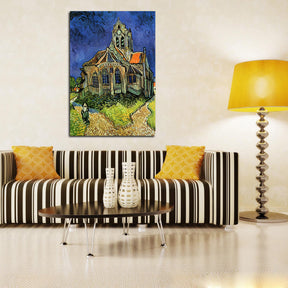 The Church at Auvers Canvas Art