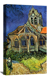 The Church at Auvers Canvas Art