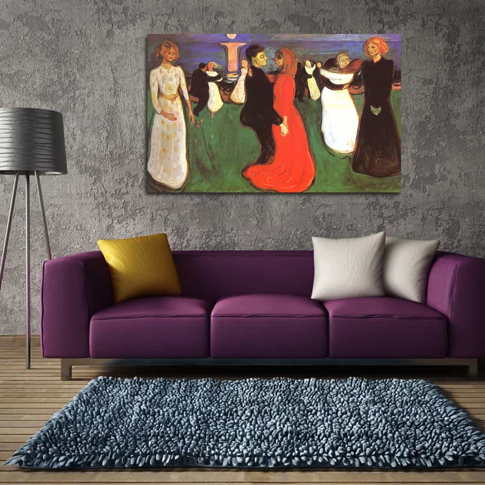 The Dance of Life Canvas Art