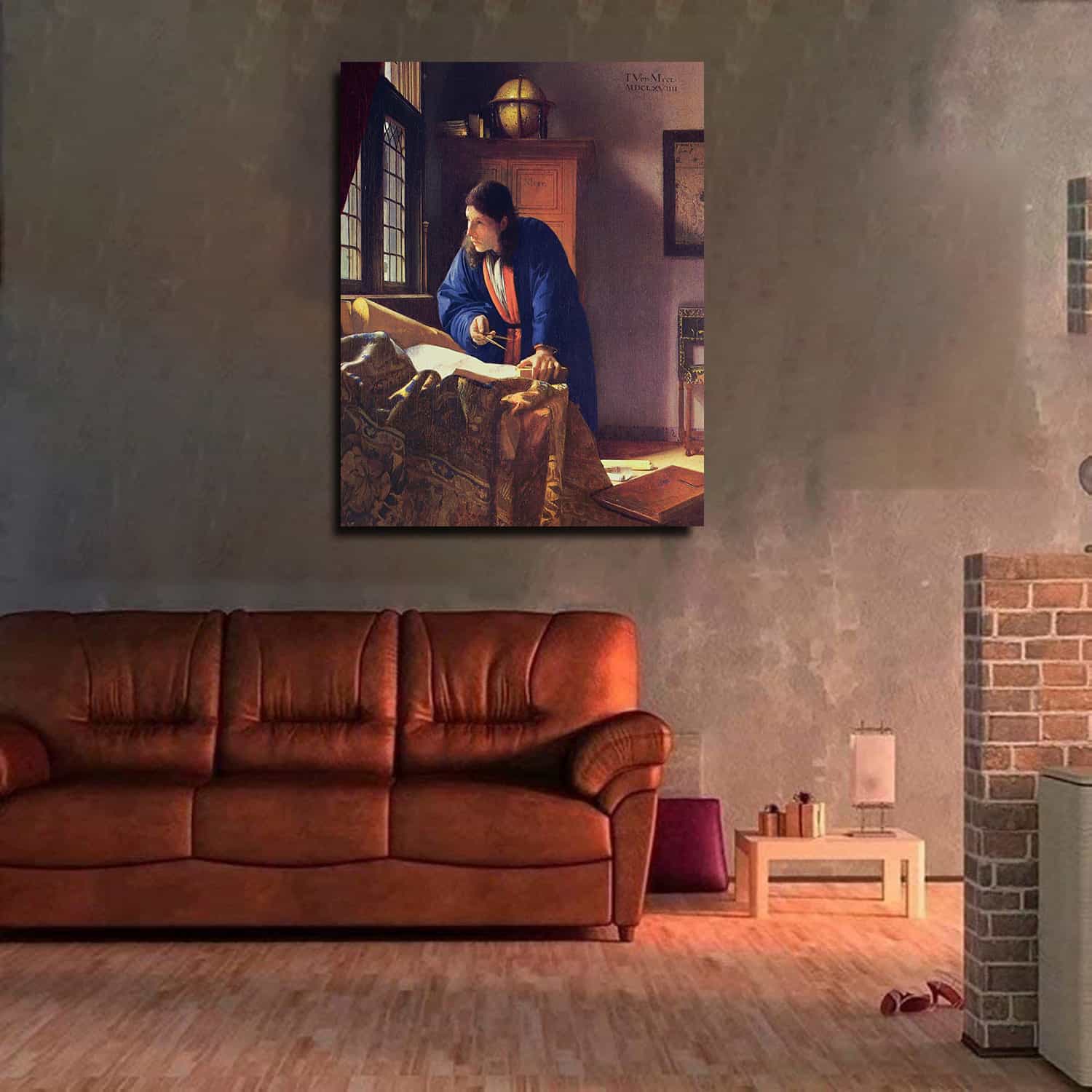 The Geographer Canvas Art