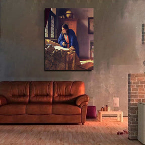 The Geographer Canvas Art