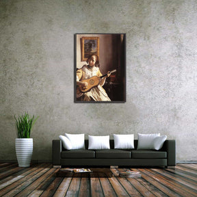 The Guitar Player Canvas Art