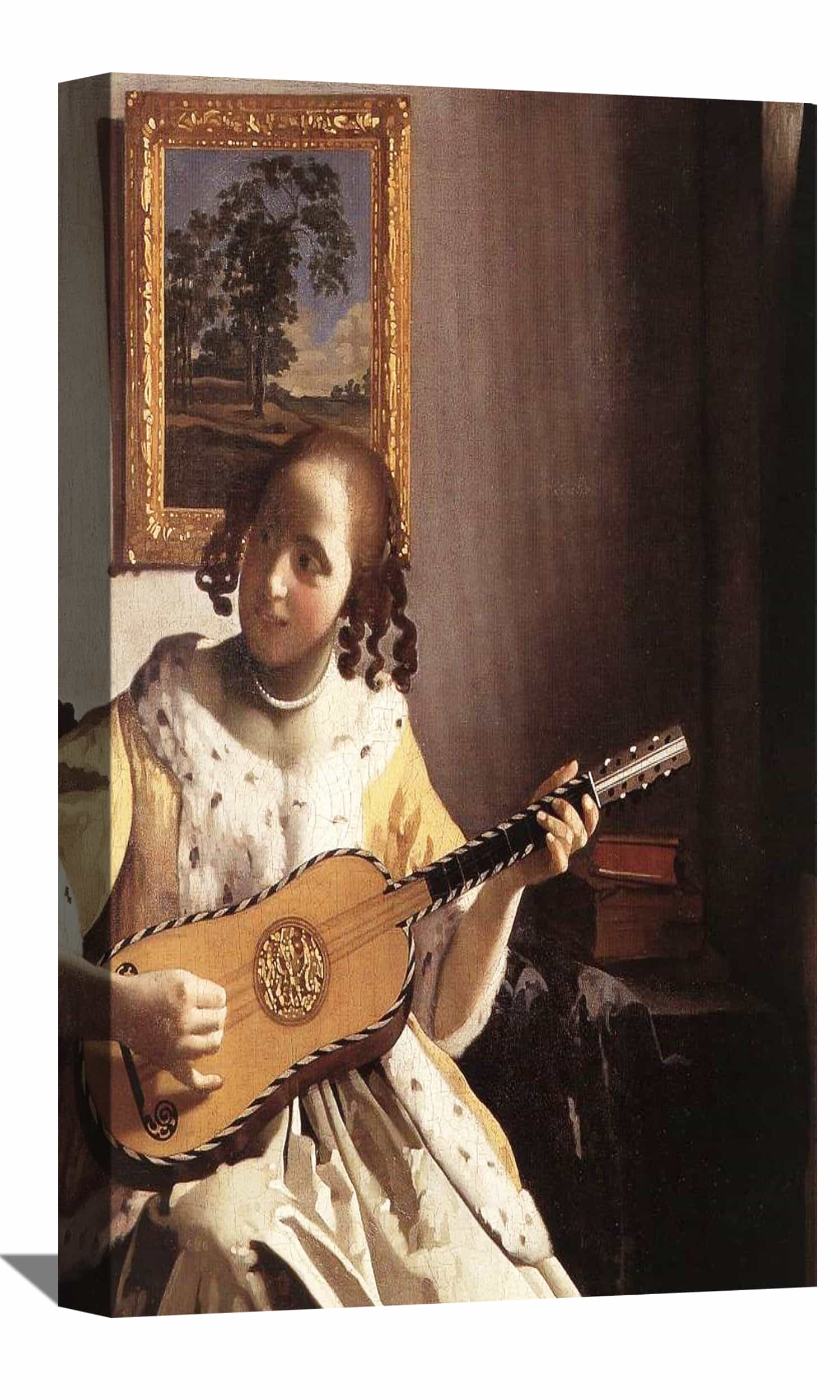 The Guitar Player Canvas Art