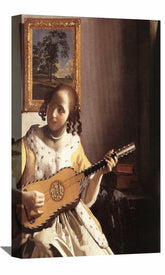 The Guitar Player Canvas Art