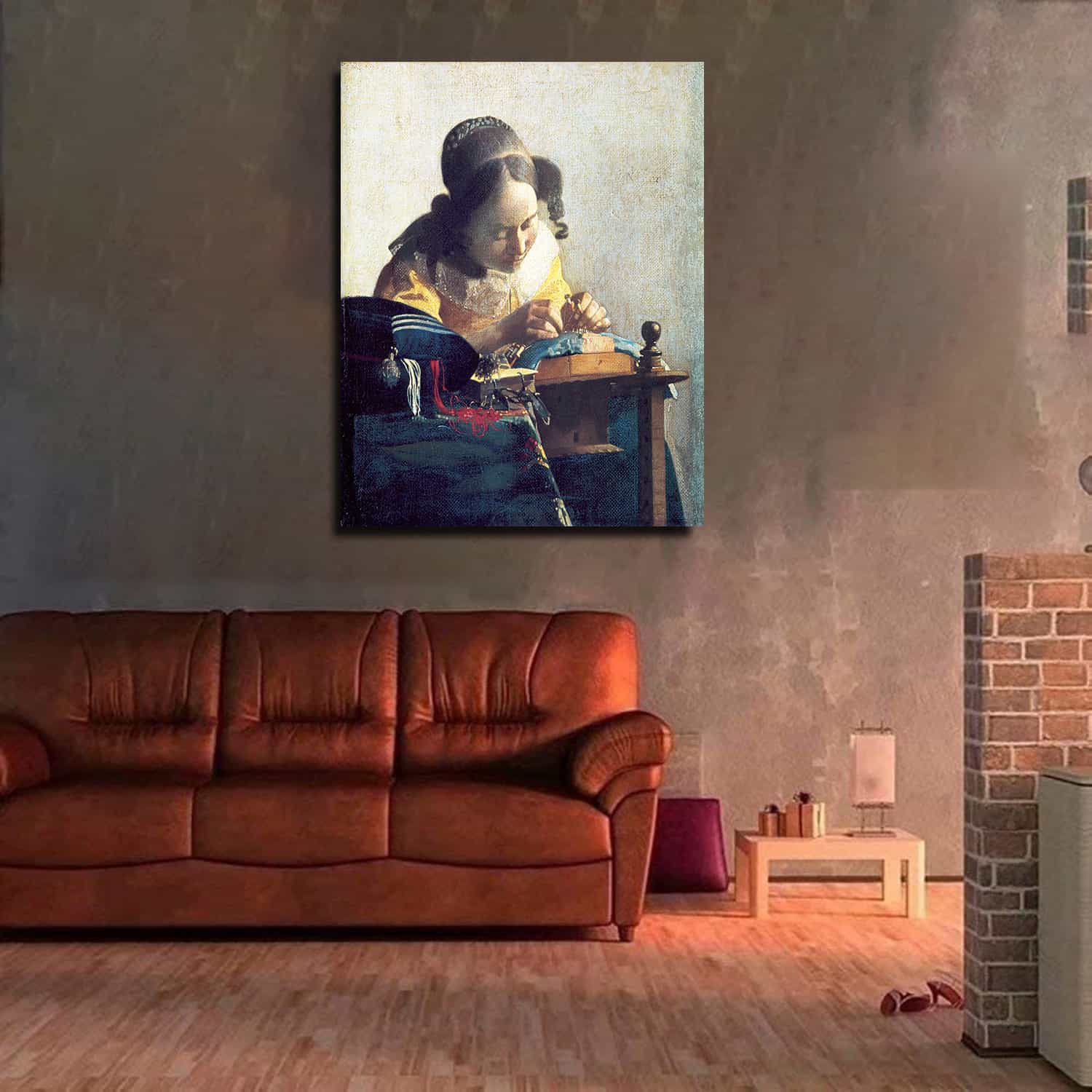 The Lacemaker Canvas Art