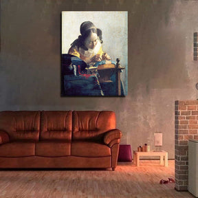 The Lacemaker Canvas Art