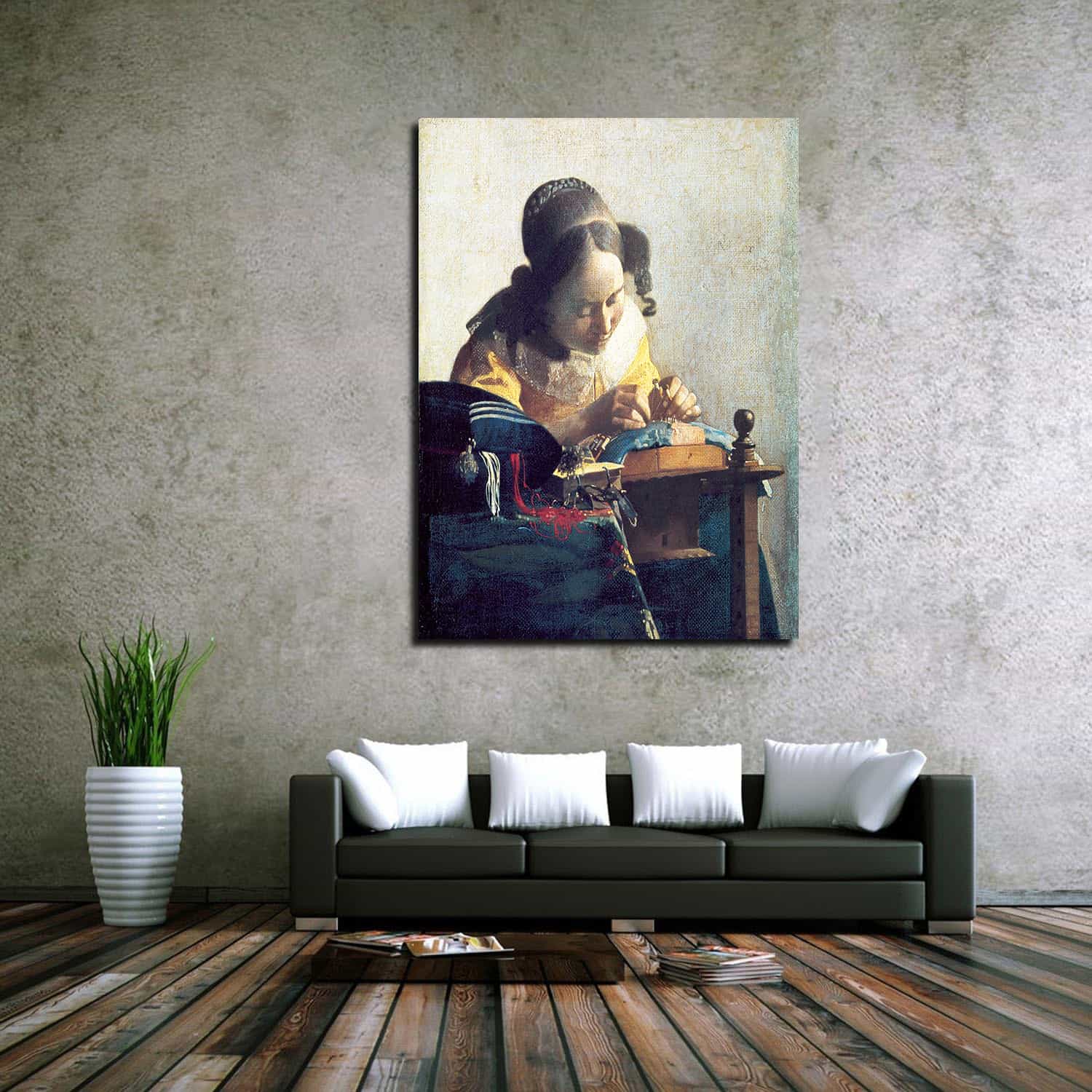 The Lacemaker Canvas Art