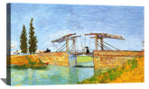 The Langlois Bridge at Arles Canvas Art