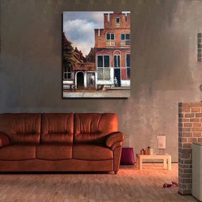 The Little Street Canvas Art