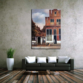 The Little Street Canvas Art