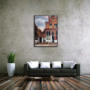 The Little Street Canvas Art