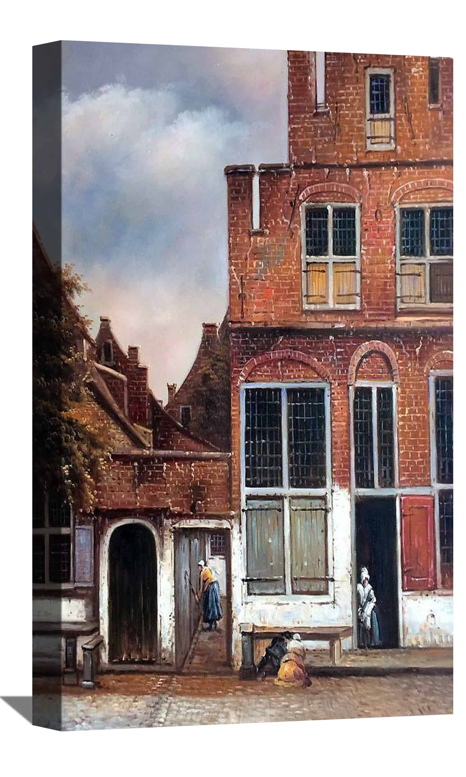 The Little Street Canvas Art