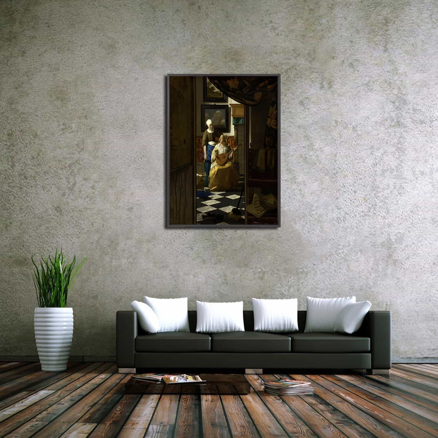 The Love Letter Canvas Art