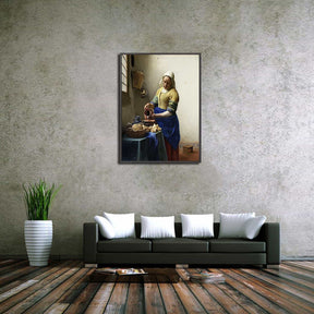 The Milkmaid Canvas Art
