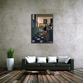 The Music Lesson Canvas Art