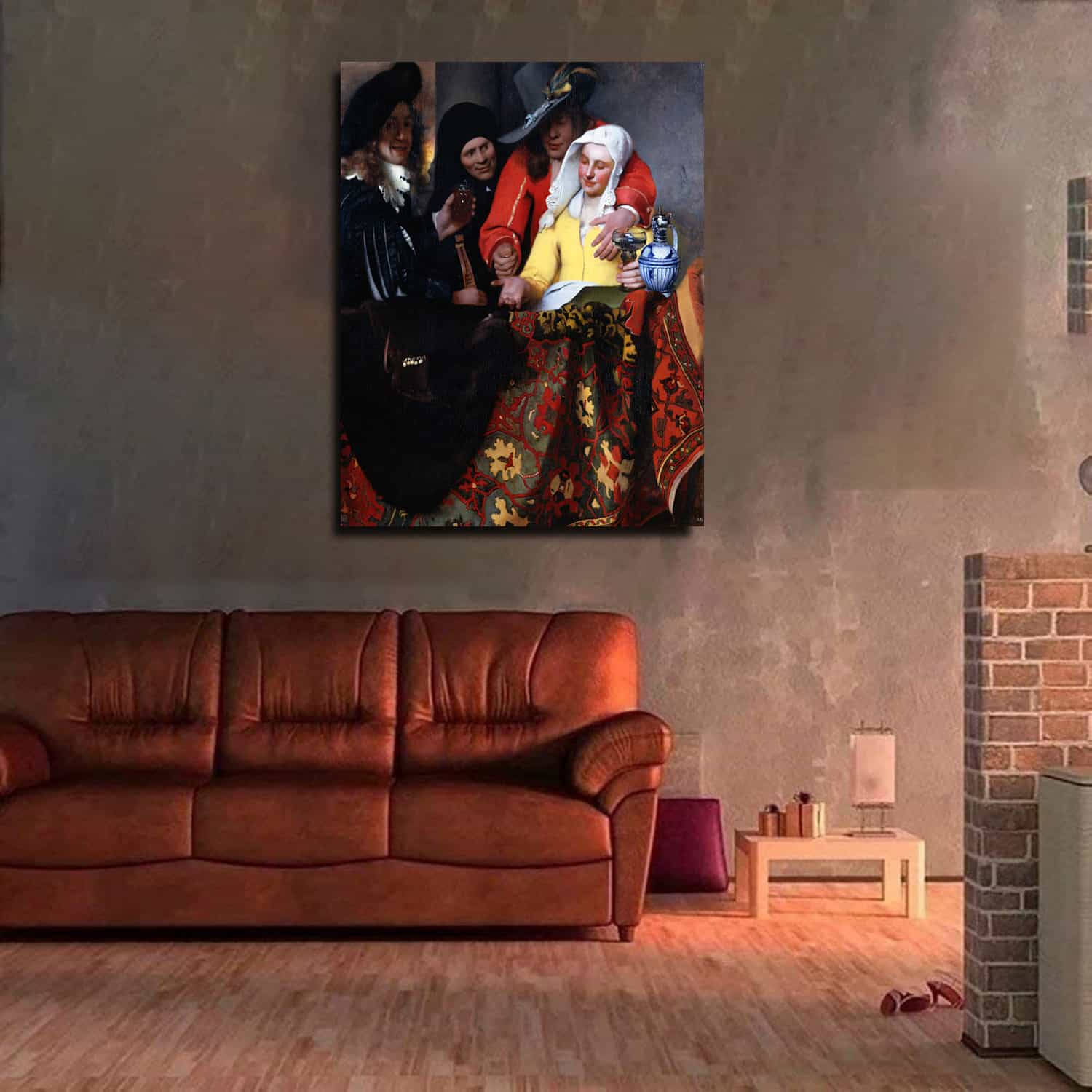 The Procuress Canvas Art