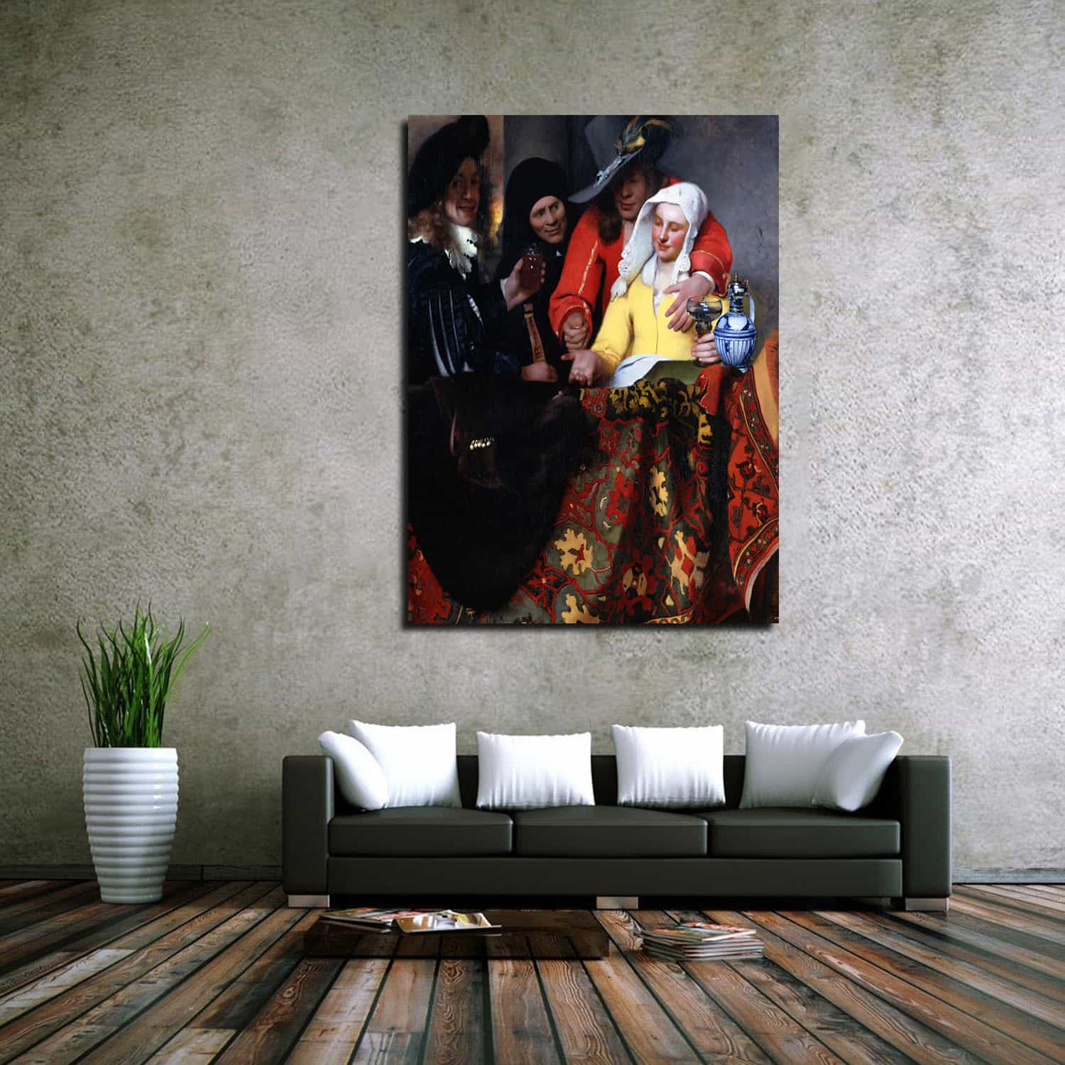 The Procuress Canvas Art
