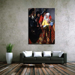 The Procuress Canvas Art