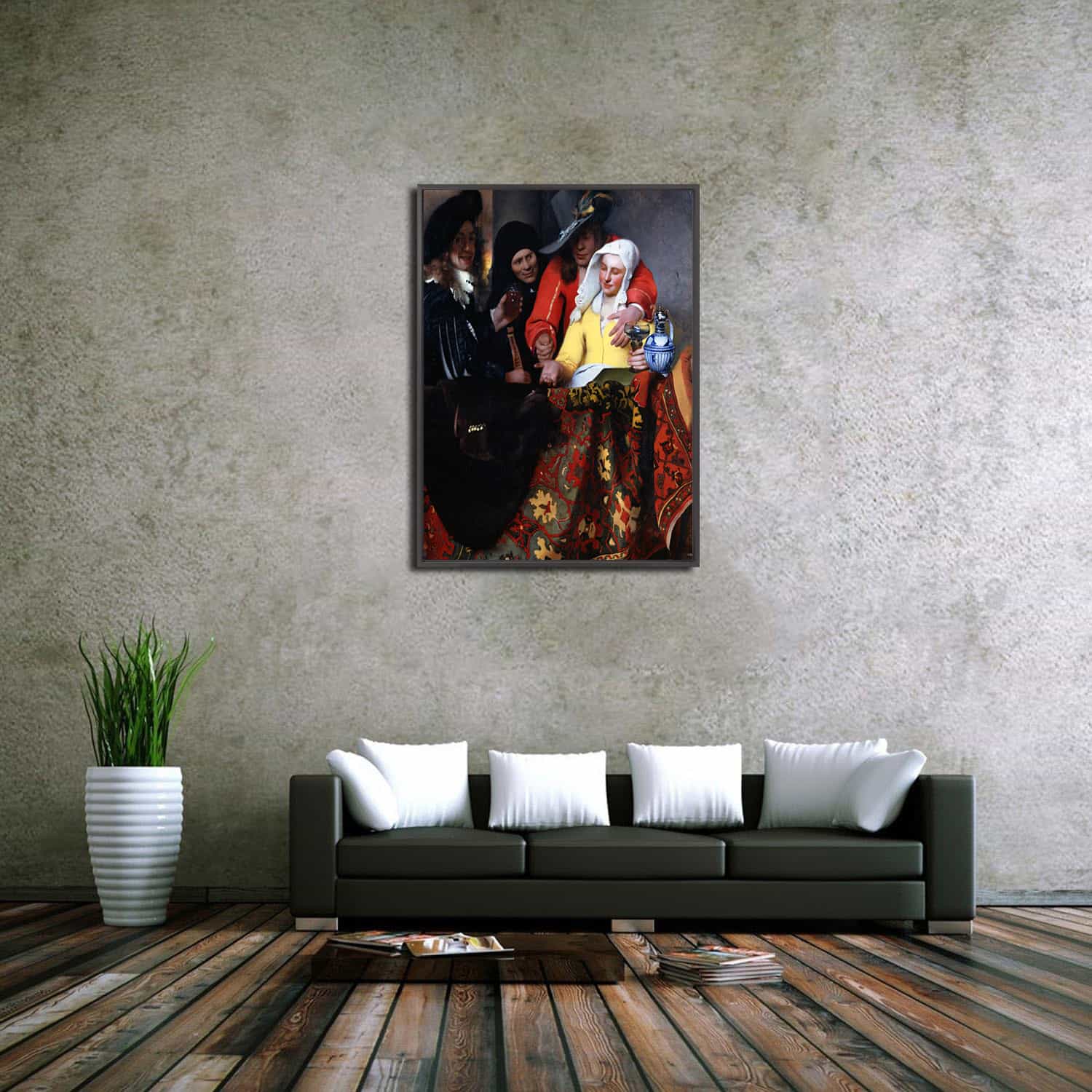 The Procuress Canvas Art
