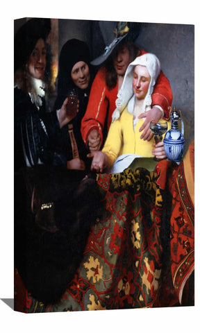 The Procuress Canvas Art