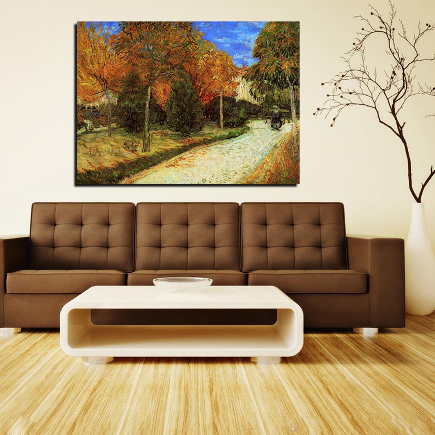 The Public Park at Arles Canvas Art