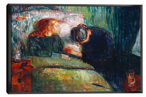 The Sick Child Canvas Art