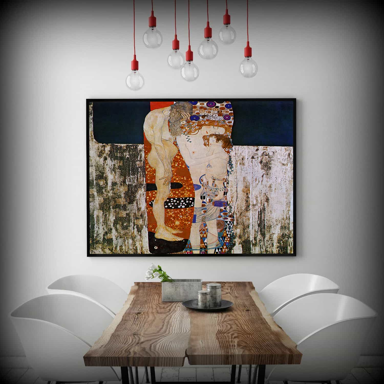 The Three Ages of Woman Canvas Art