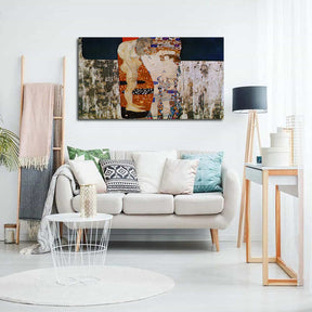 The Three Ages of Woman Canvas Art