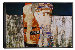The Three Ages of Woman Canvas Art