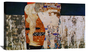 The Three Ages of Woman Canvas Art