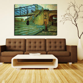 The Trinquetaille Bridge Canvas Art