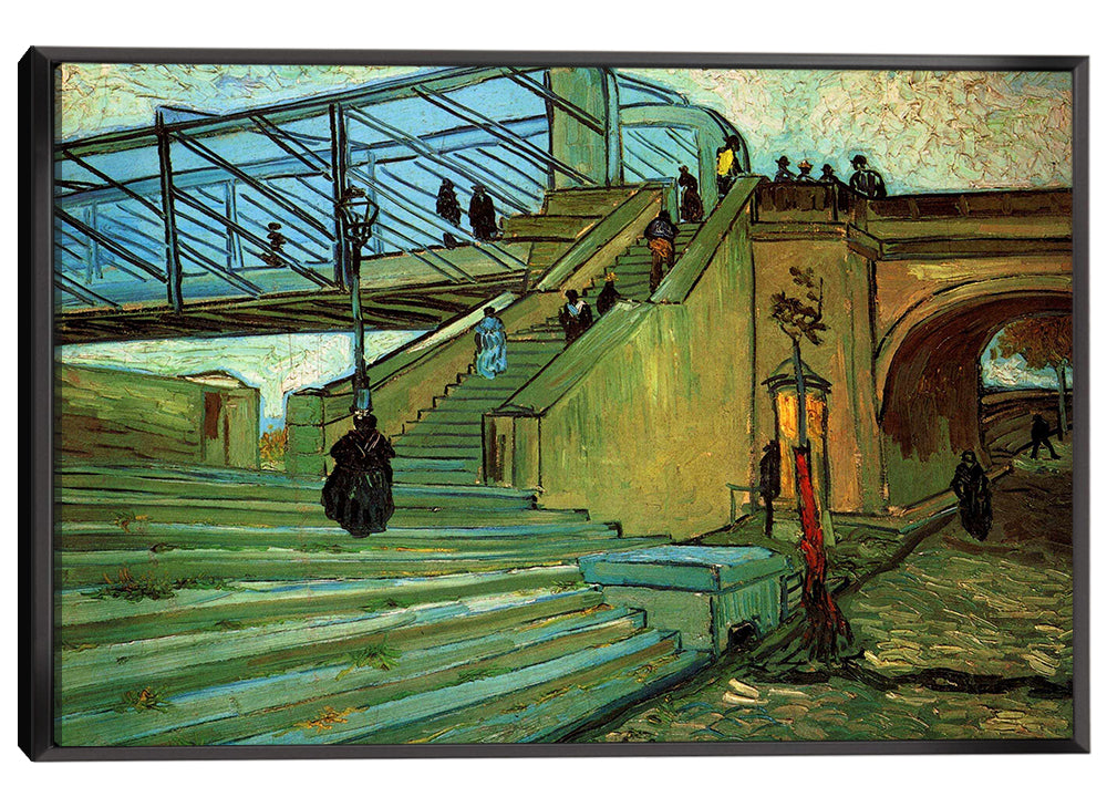 The Trinquetaille Bridge Canvas Art