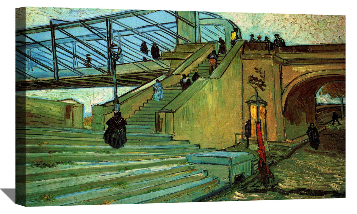 The Trinquetaille Bridge Canvas Art