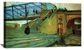 The Trinquetaille Bridge Canvas Art