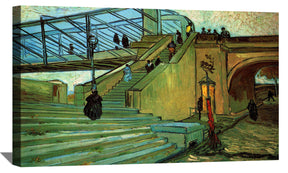 The Trinquetaille Bridge Canvas Art