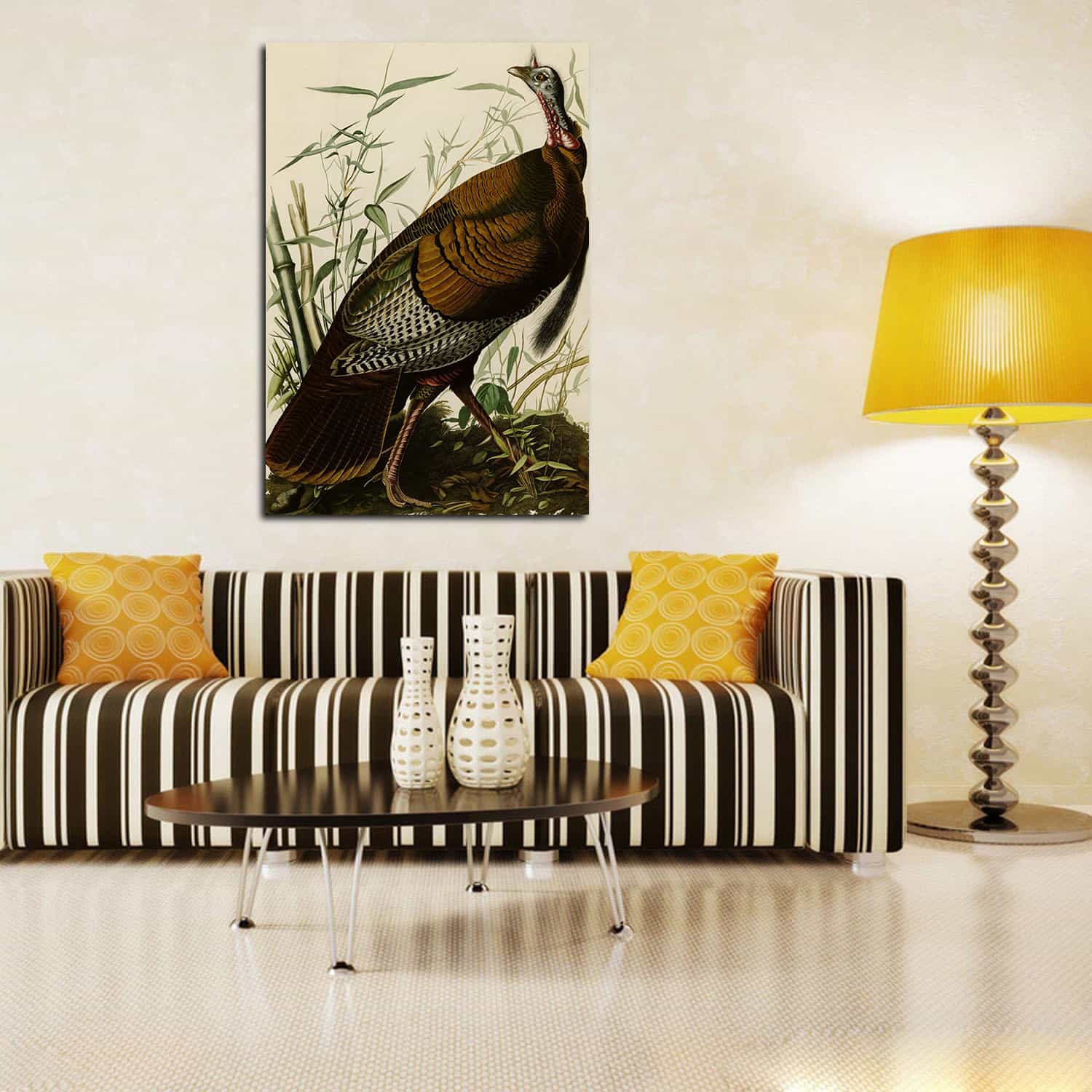 The Wild Turkey Canvas Art