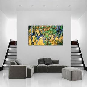 Tree Roots and Trunks Canvas Art