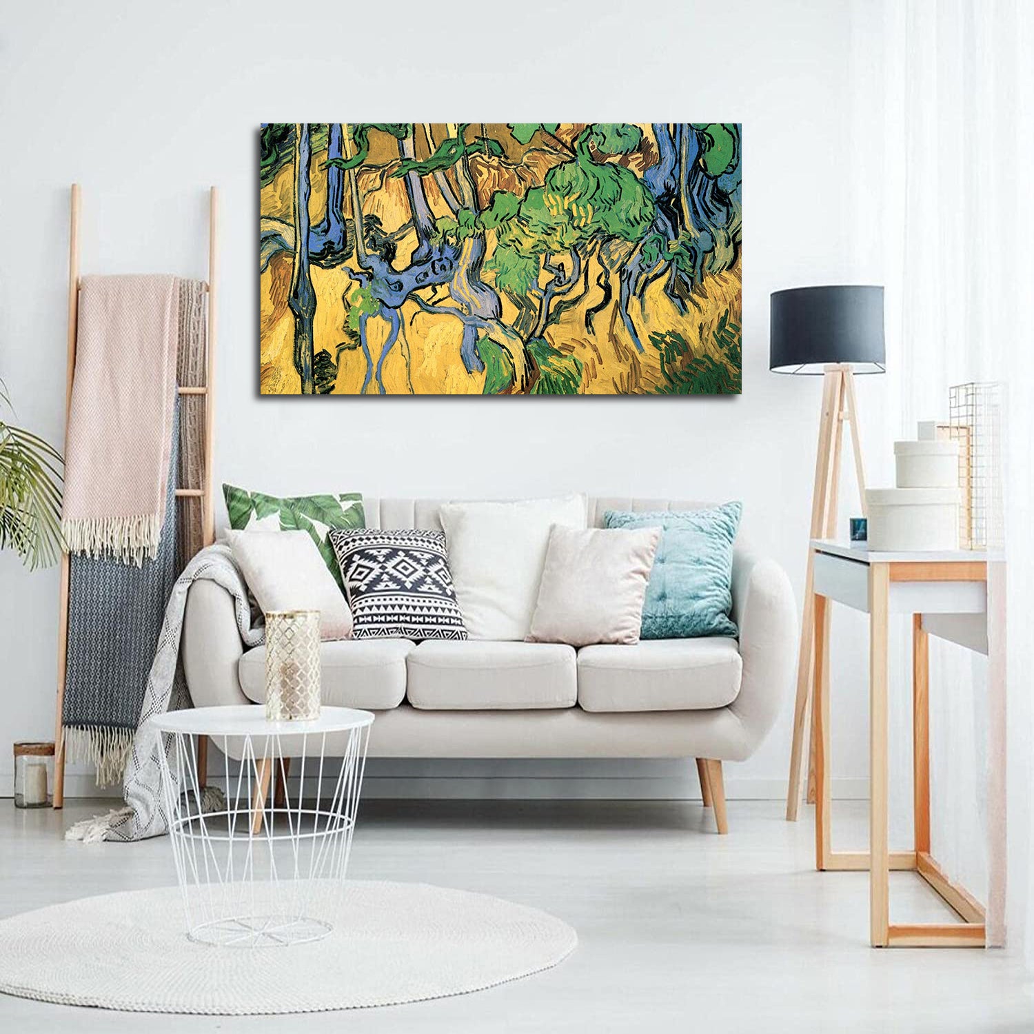 Tree Roots and Trunks Canvas Art