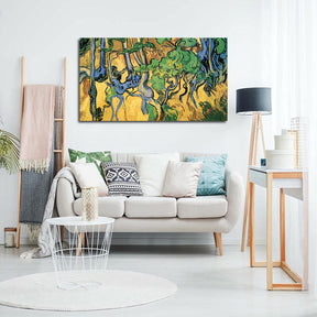 Tree Roots and Trunks Canvas Art