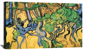 Tree Roots and Trunks Canvas Art